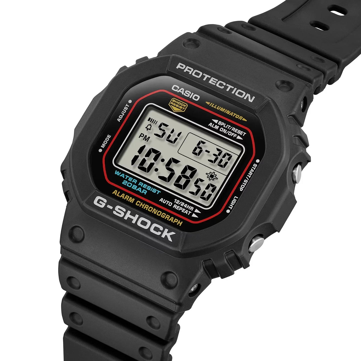 Casio G-Shock DW5600RL-1D Classic Square Digital Watch Black