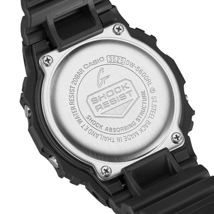 Casio G-Shock DW5600RL-1D Classic Square Digital Watch Black