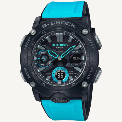 Casio G-Shock GA2000-1A2 Carbon Core Guard Ana-Digital Watch