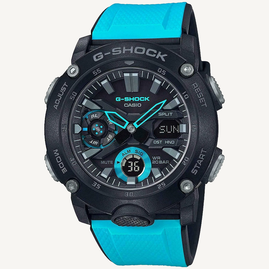Casio G-Shock GA2000-1A2 Carbon Core Guard Ana-Digital Watch