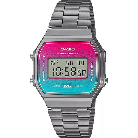 Casio A168WERB-2A Classic Vintage Retro Colourful Digital Quartz Unisex Watch